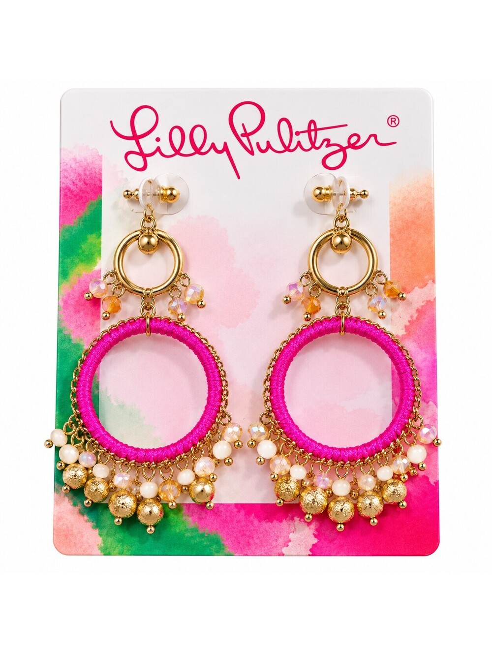 Lilly Pulitzer Earrings No Card